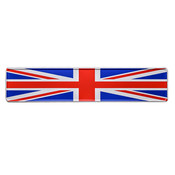 Great Britain flag/ Engelse vlag kentekenplaat met naam