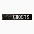 Ghosts Kentekenplaat met naam