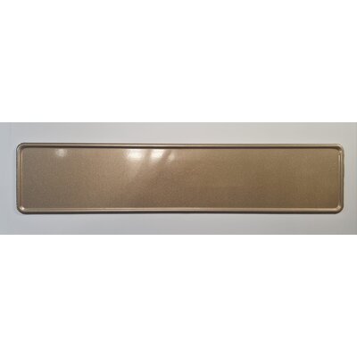 Goud glitter kentekenplaat met naam