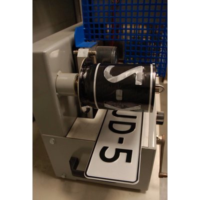 Witte kentekenplaat reflectie (RDW gekeurd)