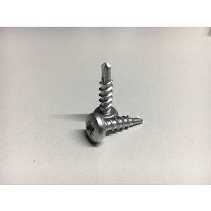 Zelftappers t.b.v. kentekenplaat