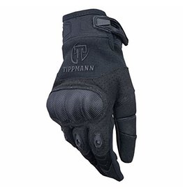 Tippmann Attack Gloves Hard Knuckle - Black