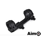 Aim-O GE Short Version 25.4mm / 30mm Mount Base zwart
