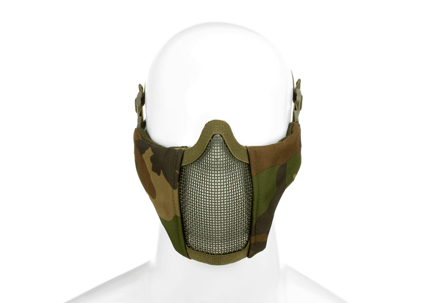 Invader Gear Invader Gear - Mk.II Steel Half Face Mask Woodland