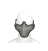 Invader Gear Invader Gear - Steel Half Face Mask Grey