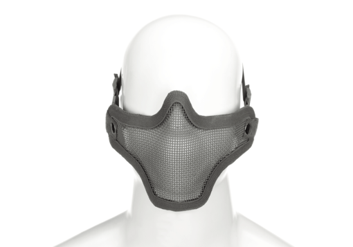 Invader Gear Invader Gear - Steel Half Face Mask Grey