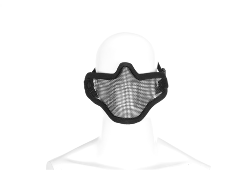 Invader Gear Invader Gear - Steel Half Face Mask Black