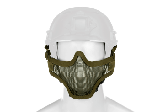 Invader Gear Invader Gear - Steel Half Face Mask FAST Version OD