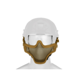 Invader Gear Invader Gear - Steel Half Face Mask FAST Version Tan