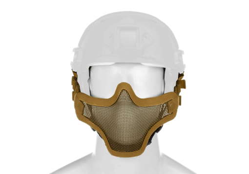 Invader Gear Invader Gear - Steel Half Face Mask FAST Version Tan