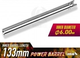 Laylax Laylax - Nine Ball 6.00mm Power Barrel 133mm Socom MK23