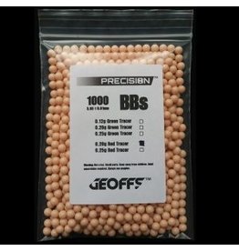 Geoffs Geoffs Precision 0.20 - 1000 Non-Bio Tracer bb's - Red