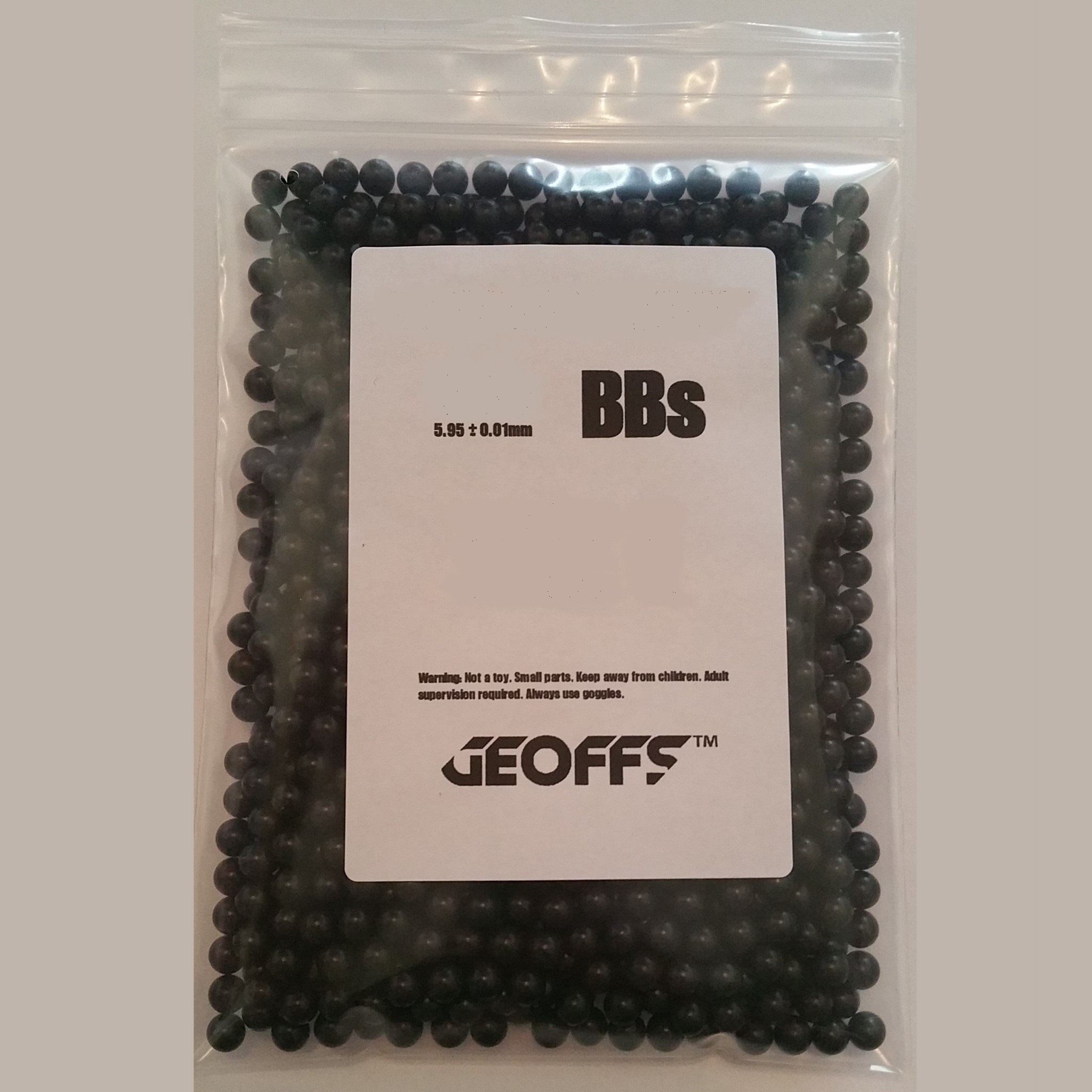 Geoffs Geoffs Super Natural Precision 0.30 - 3000 bio bb's - Black