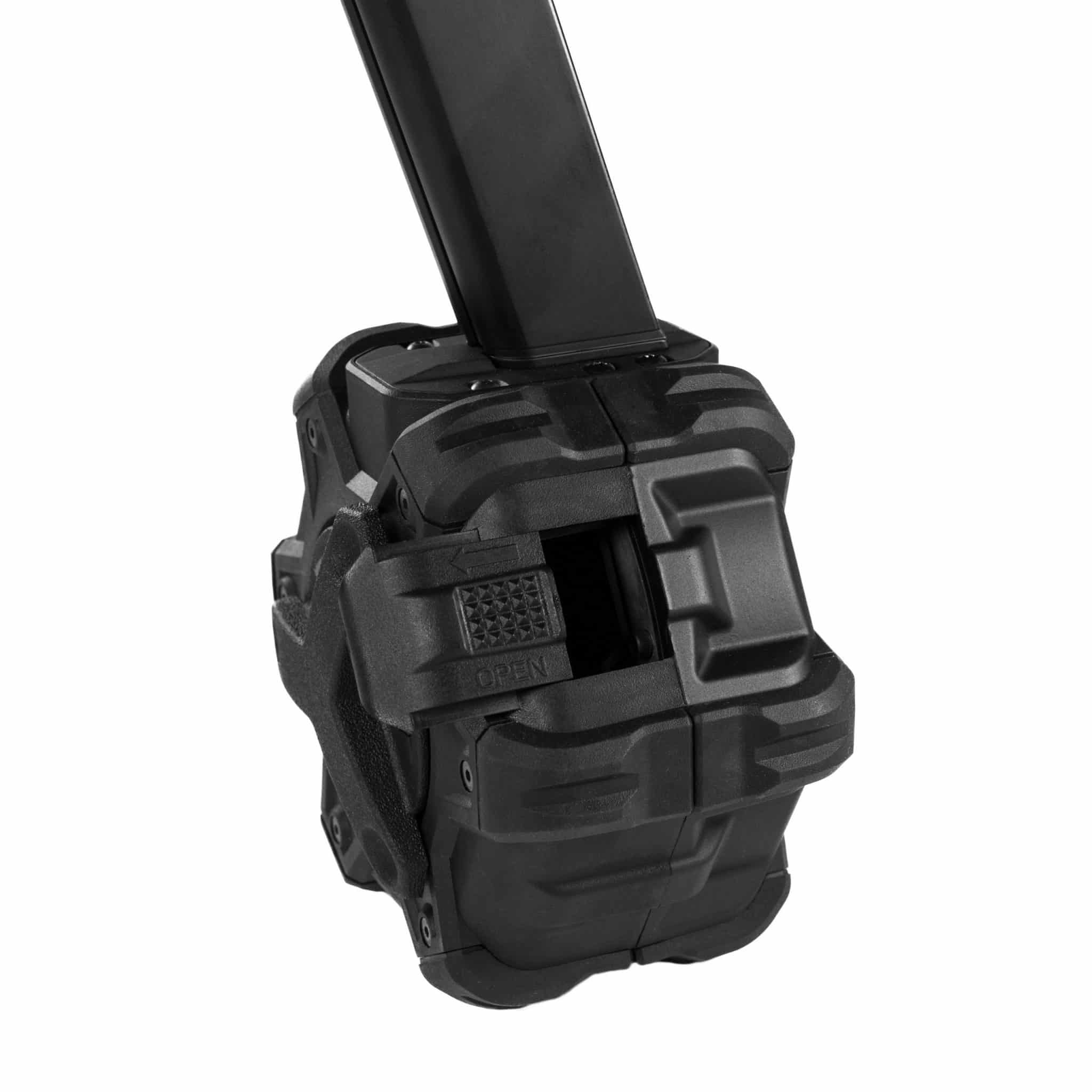 WE (WE Tech) WE G Series/SSP18 Gas Drum Magazine - Black