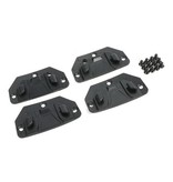 PTS Syndicate PTS MTEK FLUX Hooks for Retention Strap - Black