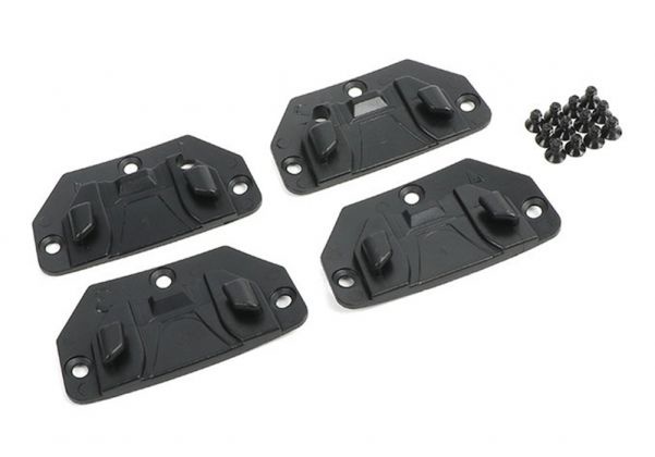 PTS Syndicate PTS MTEK FLUX Hooks for Retention Strap - Black