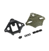 PTS Syndicate PTS MTEK FLUX Shroud with NVG mount - Black/OD Green