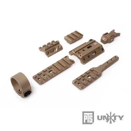 PTS Syndicate PTS Unity Tactical FUSION Mounting System - Dark Earth