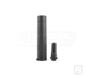 PTS MK18SD Mock Suppressor with Flash Hider 14mm CCW - Black - BB-Shop