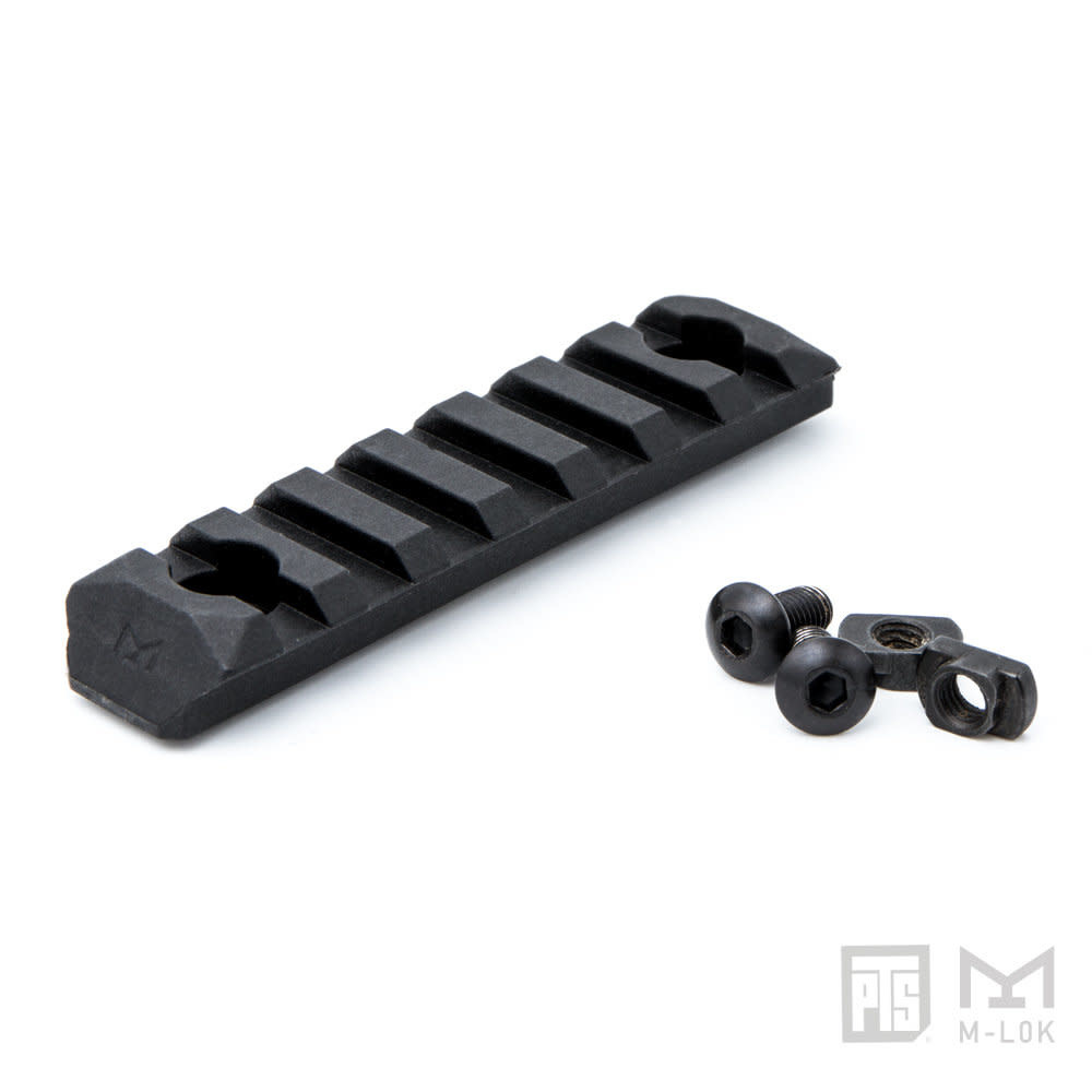 PTS Syndicate PTS Enhanced Rail Section (M-LOK) 7 Slots - Black