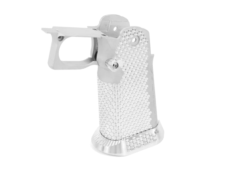 Airsoft Masterpiece Airsoft Masterpiece Type 1 Aluminium Grip + Magwell for Hi-CAPA(G-01) - Silver