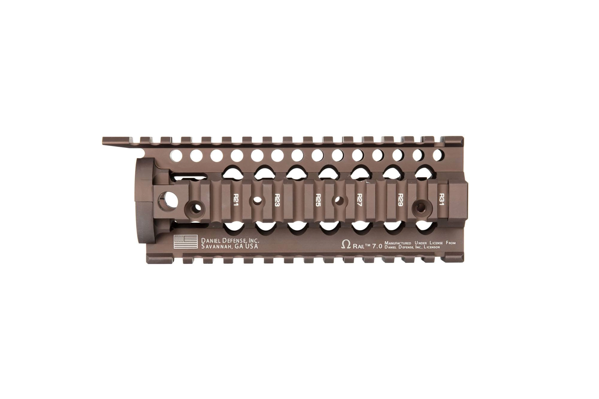 Madbull Madbull Daniel Defense Omega Rail 7 Inch - Tan