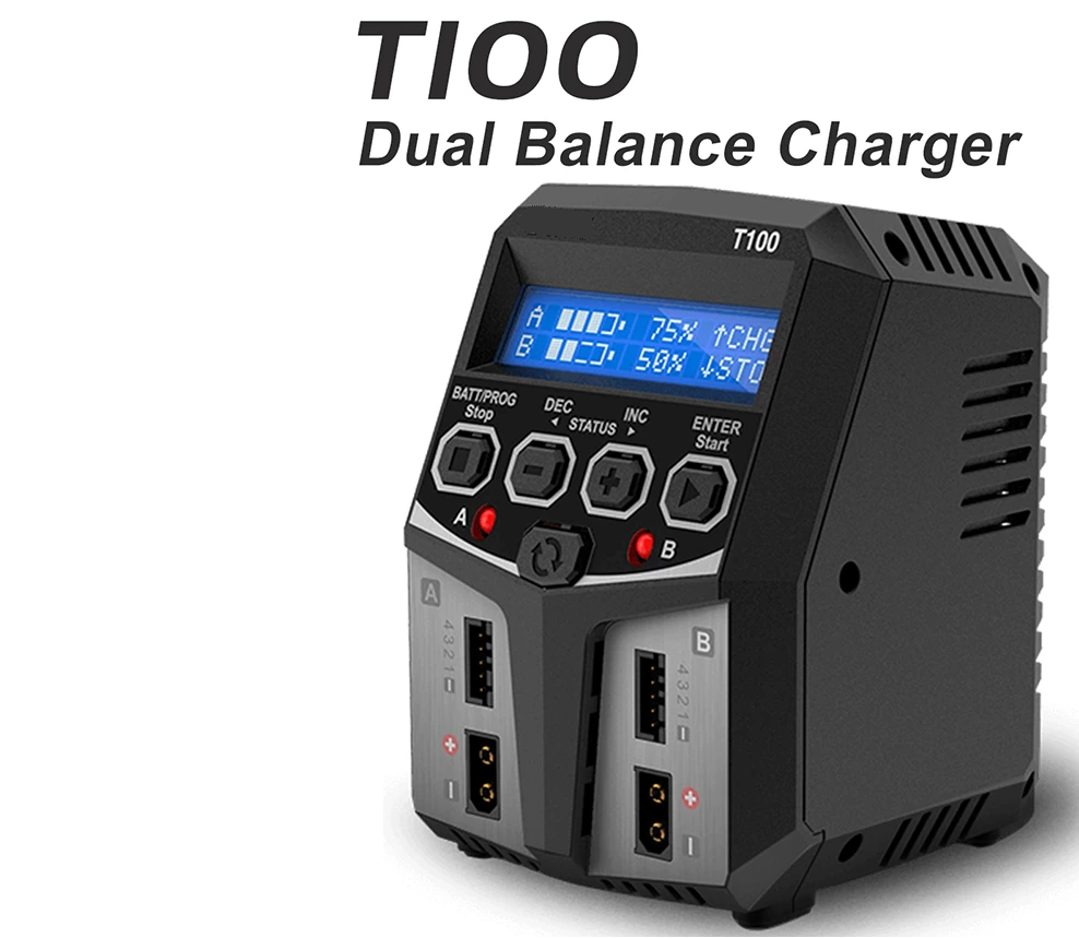 Nimrod Tactical Nimrod - T100 Multi-Chemistry Dual Charger