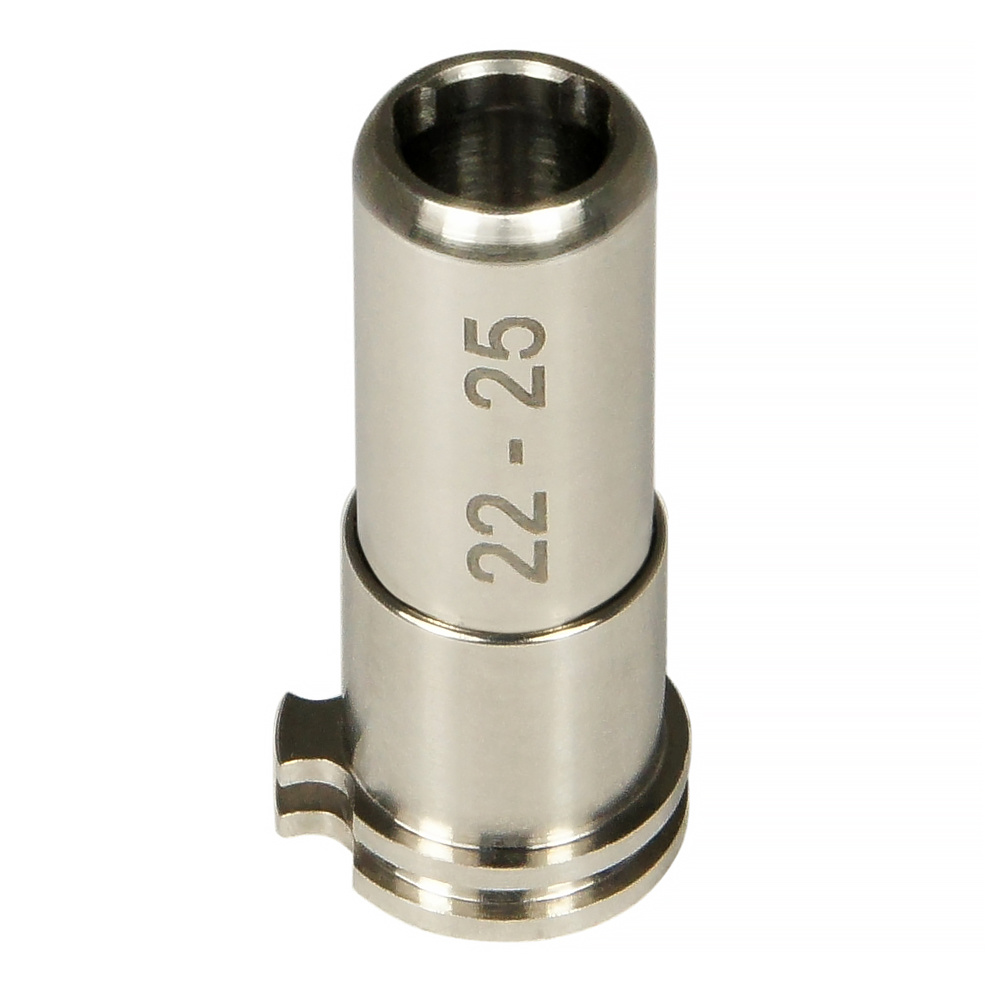 Maxx Model Maxx Model CNC Titanium Adjustable Air Seal Nozzle 22mm - 25mm for AEG