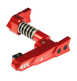 Maxx Model Maxx Model CNC Aluminum Advanced Magazine Release Style A - Red