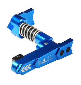 Maxx Model Maxx Model CNC Aluminum Advanced Magazine Release Style A - Blue