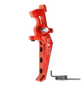 Maxx Model Maxx Model CNC Aluminum Advanced Speed Trigger Style E - Red