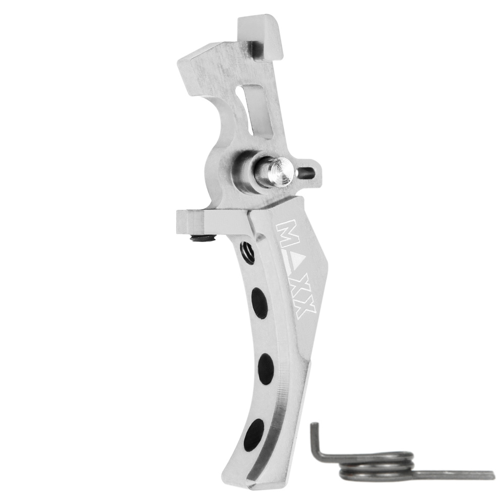 Maxx Model Maxx Model CNC Aluminum Advanced Speed Trigger Style D - Silver