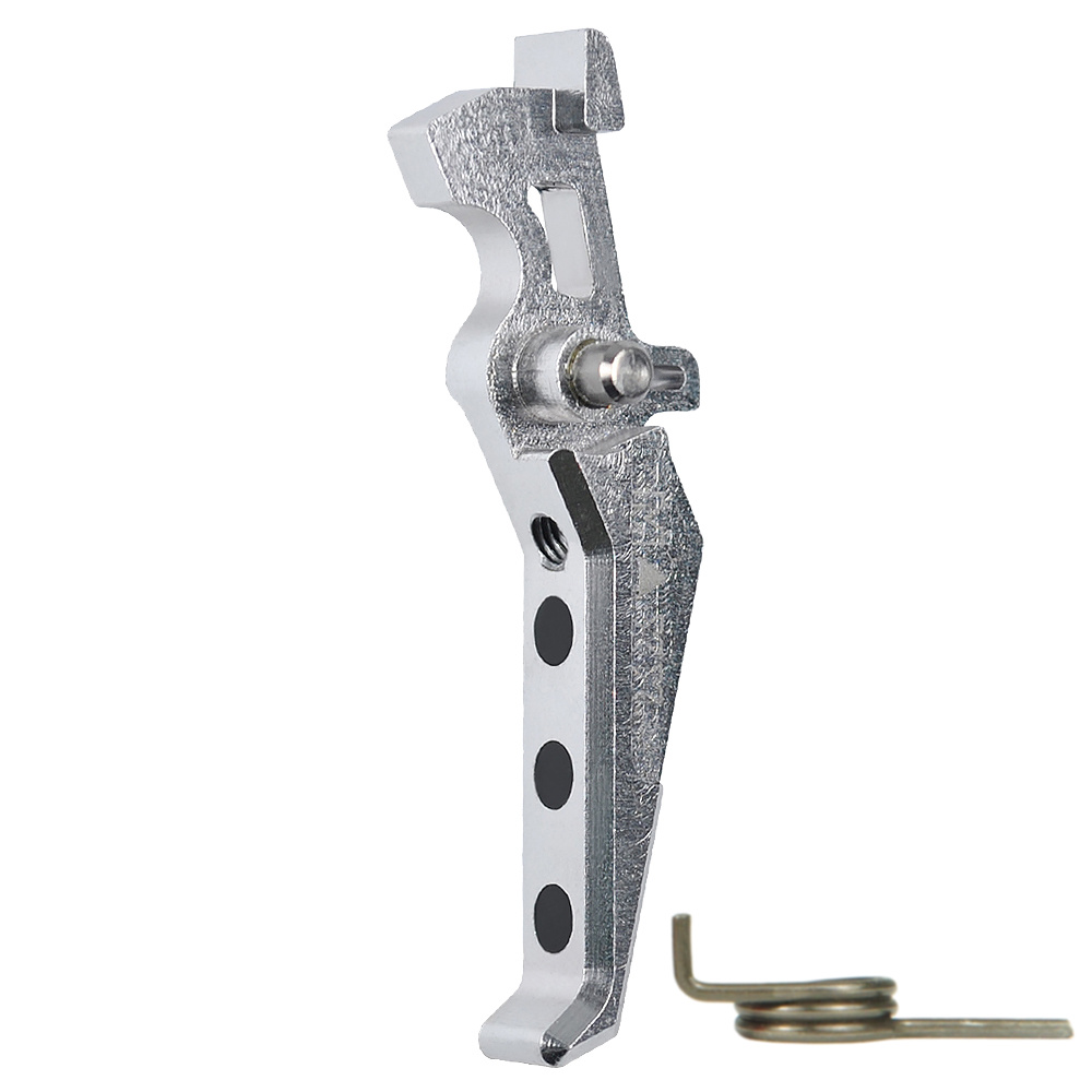 Maxx Model Maxx Model CNC Aluminum Advanced Trigger Style E - Silver