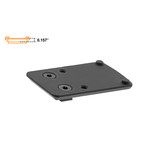 Leapers Leapers RMR Super Slim Riser Mount for G series Dovetail Black