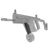Laylax First Factory Krytac Kriss Vector AEG Airsoft Drum Magazine Adapter (400 rounds, not compatible with Kriss Vector Limited Edition) - BK