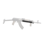 Clawgear Clawgear AK47 Medium Slick Handguard M-LOK - Black