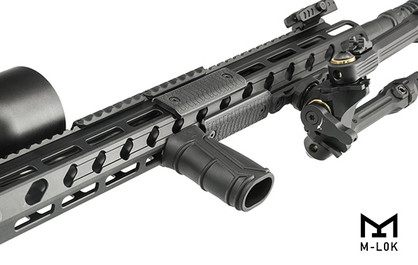 Leapers Leapers Compact M-LOK Foregrip Polymer - Black