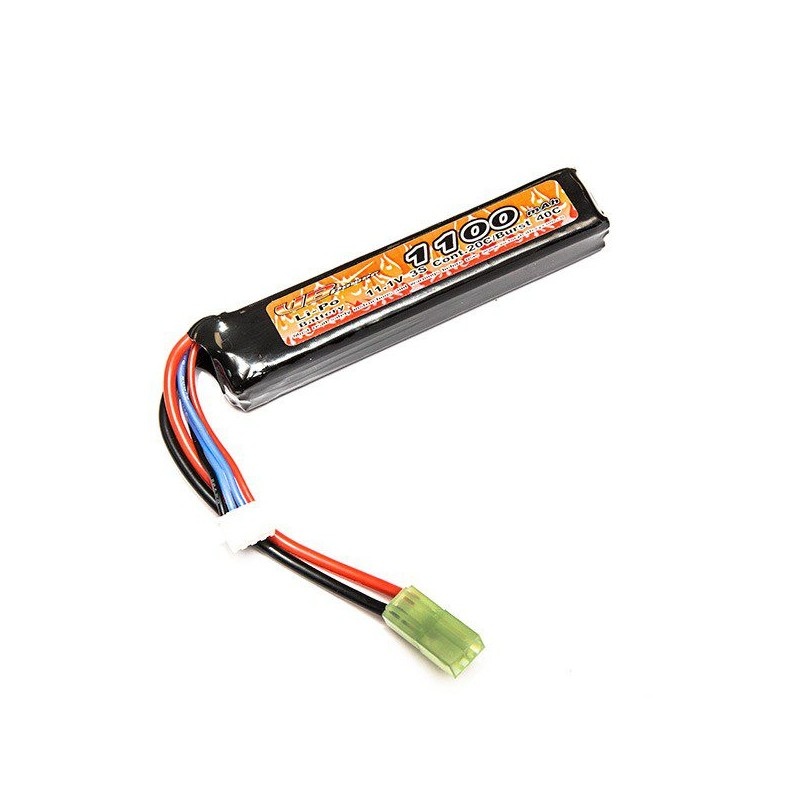 VB Power VB Power 11.1v 1100 mAh Lipo 20C Stock Tube - Tamiya