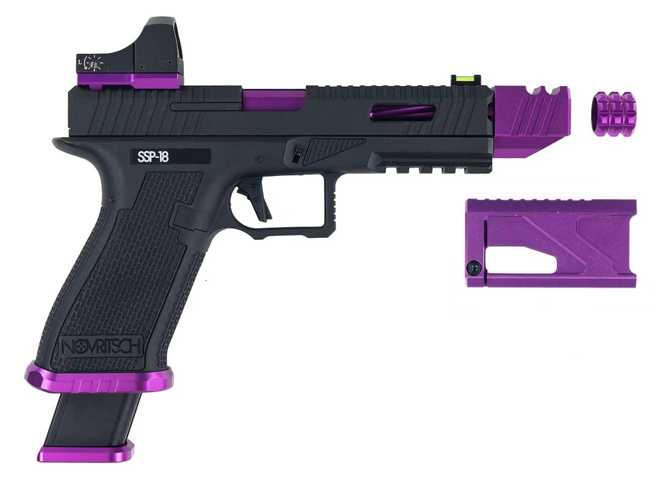 Novritsch Novritsch SSP18 Outer barrel (CNC machined) - Purple