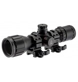 Leapers Leapers 3-9x32 1" BugBuster Scope AO RGB Mil-dot With QD Rings Black