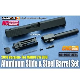Guarder Guarder Tokyo Marui G Series 17 Gen3 Aluminium Slide & Steel Barrel set (2018 version) - Black