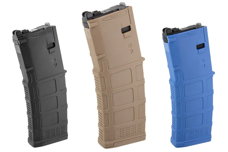 Guns Modify Guns Modify Tokyo Marui MWS 35 rnds EVO P Style gas magazine V3 - Tan