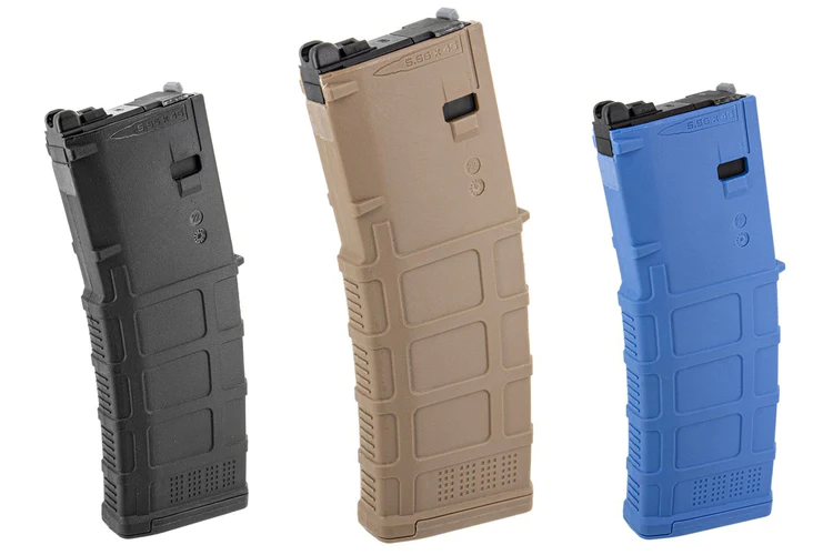 Guns Modify Guns Modify Tokyo Marui MWS 35 rnds EVO P Style gas magazine - Tan