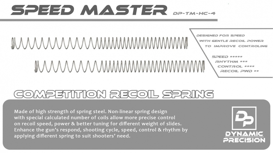 Dynamic Precision Dynamic Precision Tokyo Marui Hi Capa Competition Recoil Spring - Speed Master