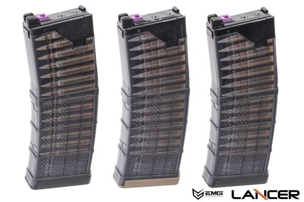 EMG Lancer Systems EMG/CYMA/Lancer L5AWN MWS/CGS 30rds GBB Magazine 556 - Black