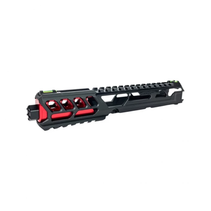 CTM Tac CTM AAP-01/C FUKU-2 CNC Upper Set -  Long CUTOUT Version - Black/Red