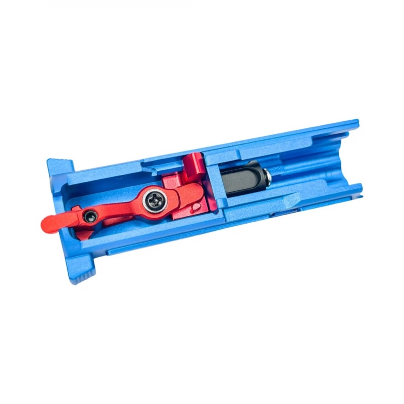 CTM Tac CTM AAP-01/C CNC Aluminum Advanced Bolt Lite With Cocking Lever - Blue