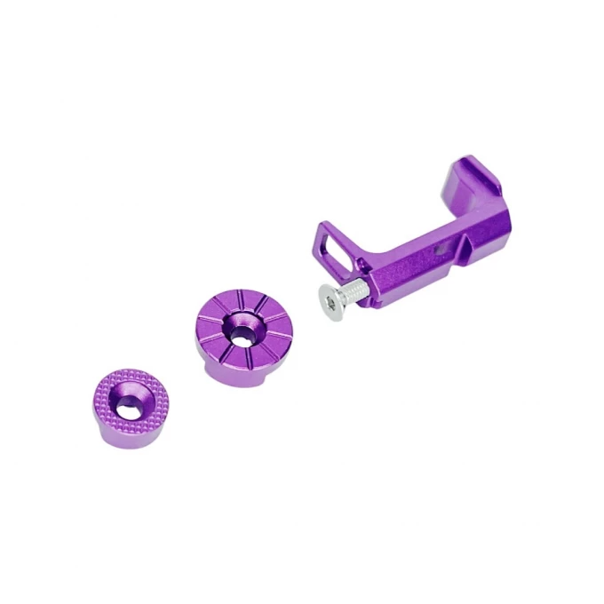 CTM Tac CTM FUKU-2 CNC Extended Mag Release for AAP01 - Purple