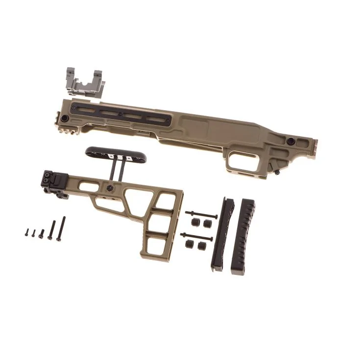 Maple Leaf Maple Leaf MLC-S2 Tactical Folding Chassis for VSR-10 - Dark Earth