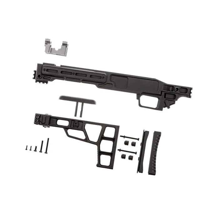 Maple Leaf Maple Leaf MLC-S2 Tactical Folding Chassis for VSR-10 - Black